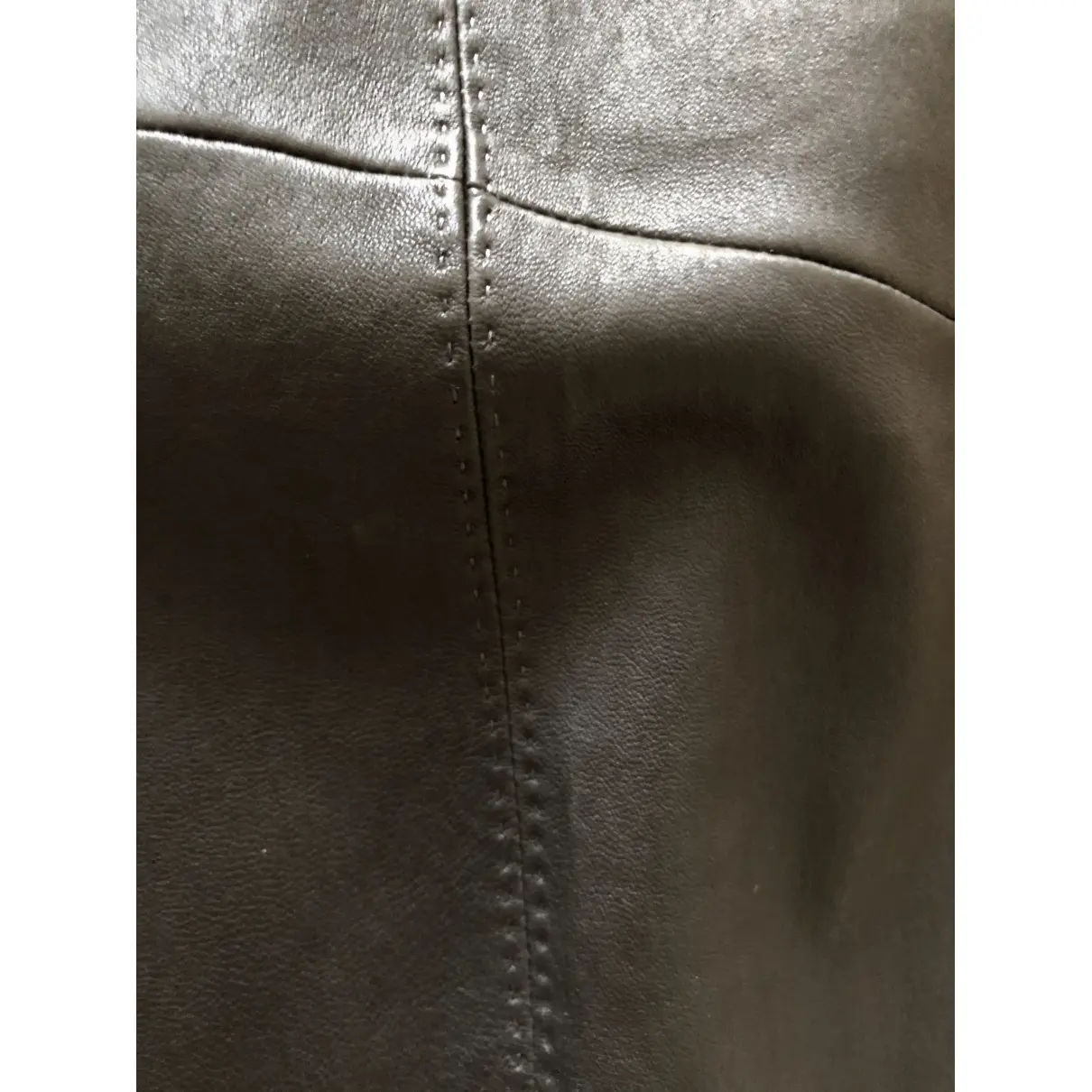 Leather mid-length dress Stouls