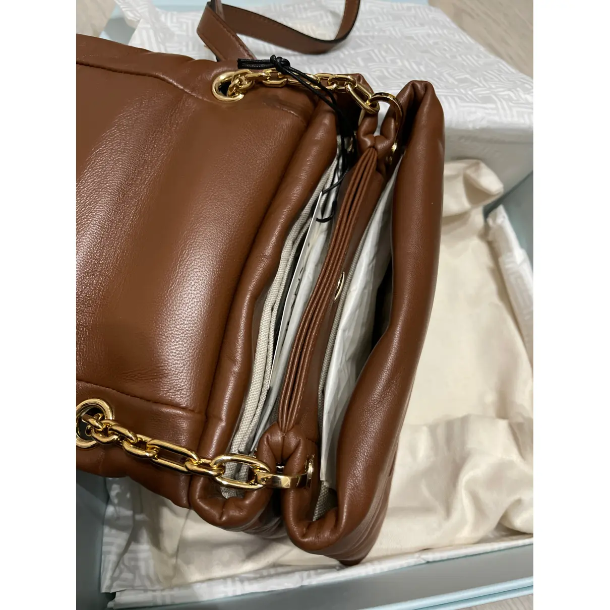 Sugar leather handbag Lanvin