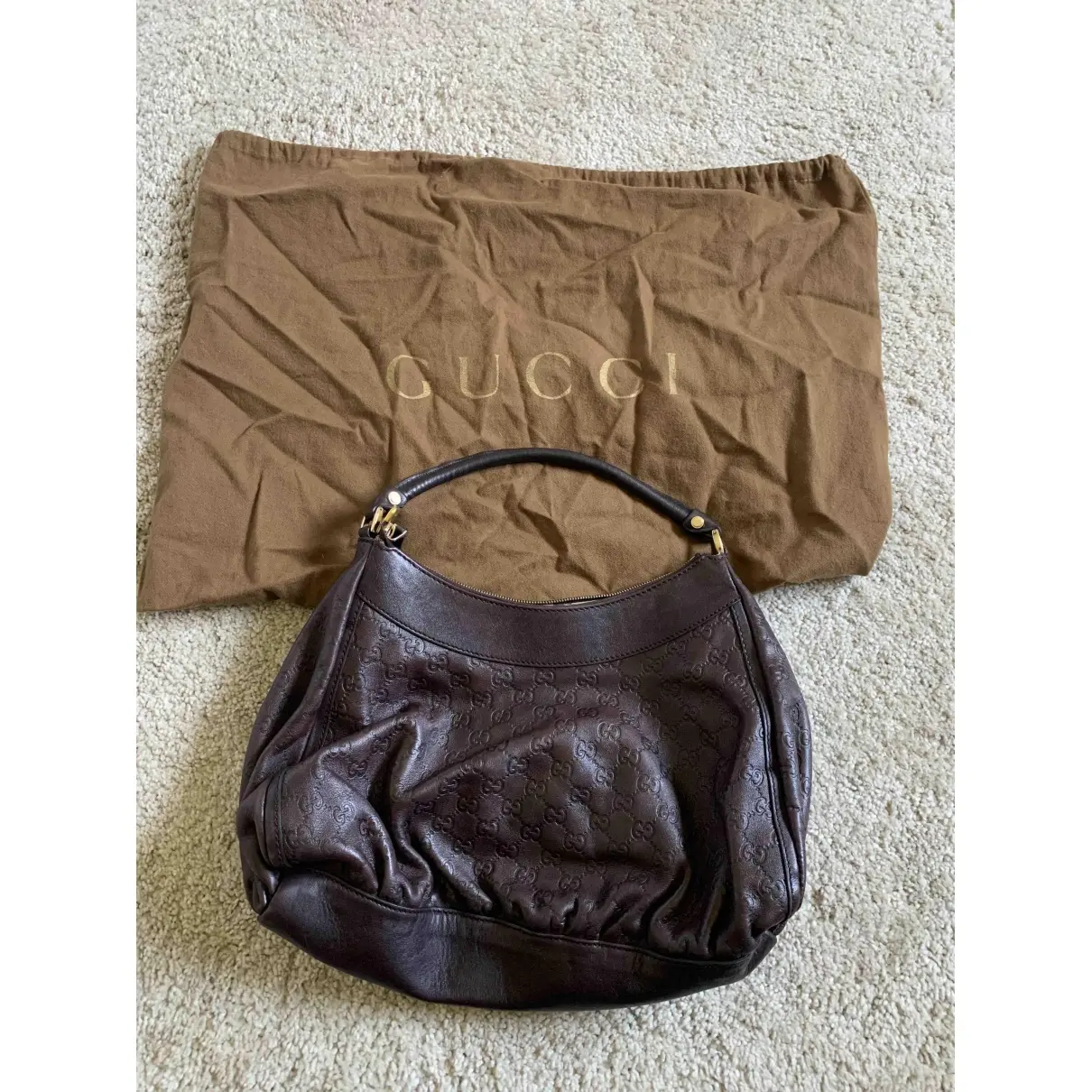 Gucci Sukey leather handbag for sale - Vintage