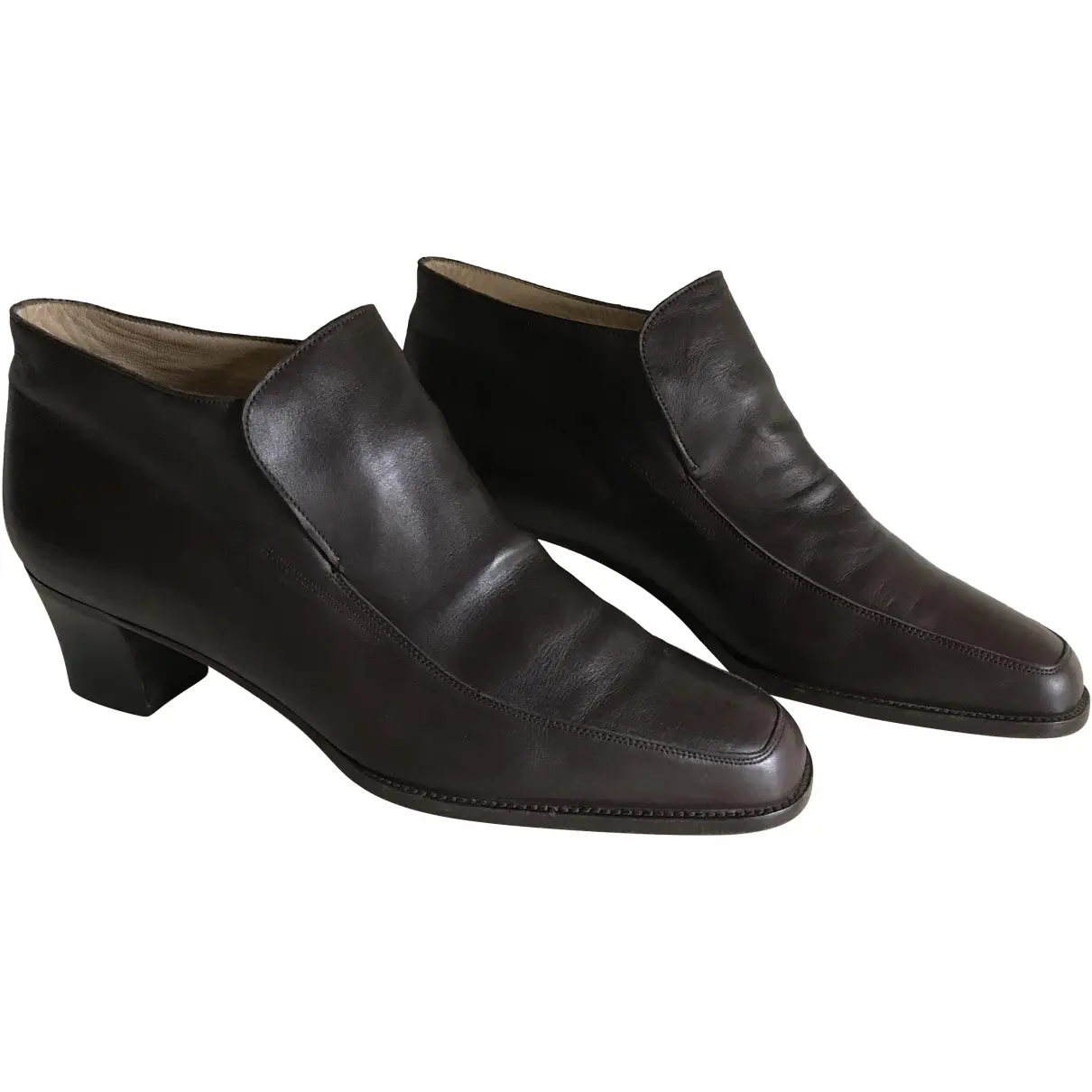 Leather heels Sutor Mantellassi