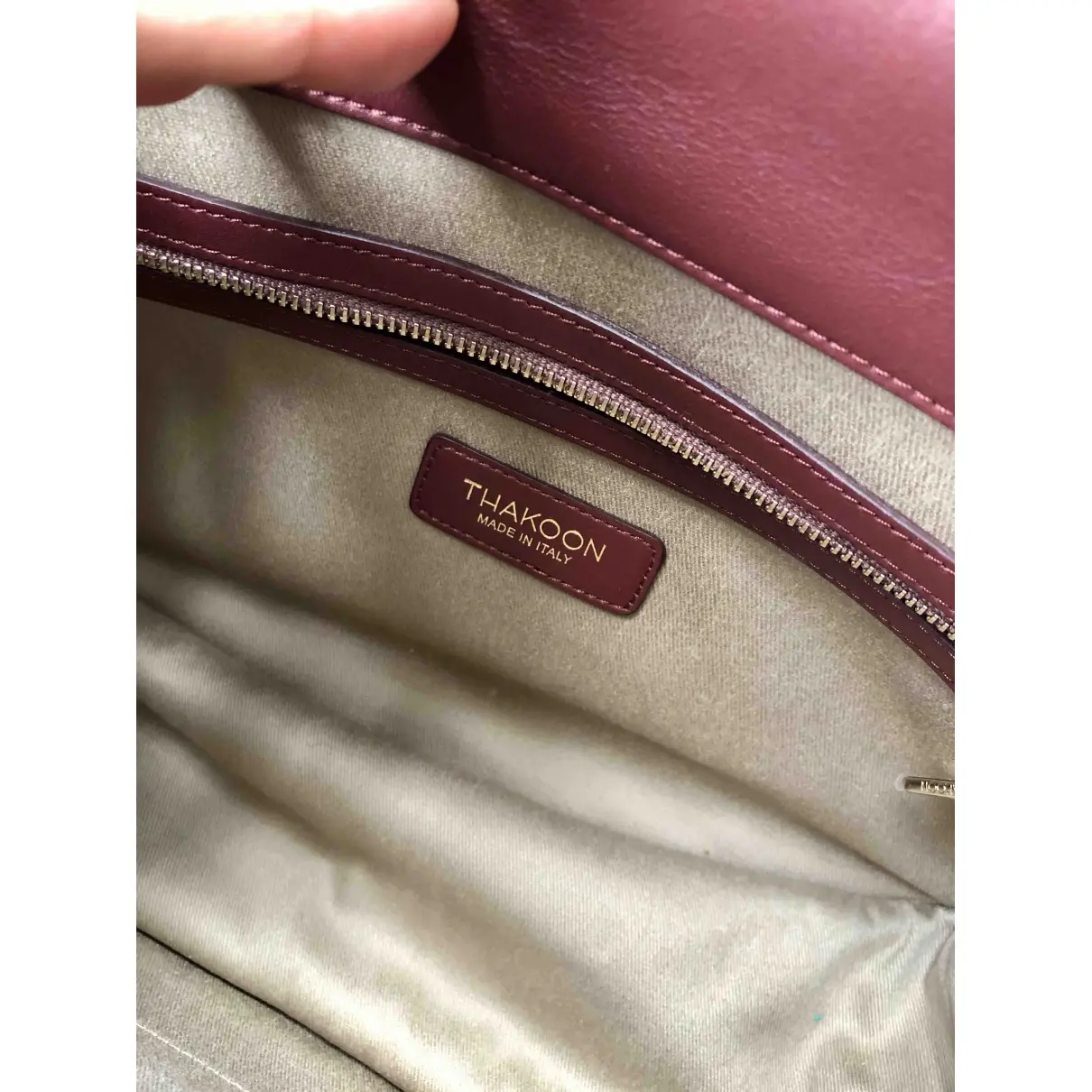 Leather handbag Thakoon