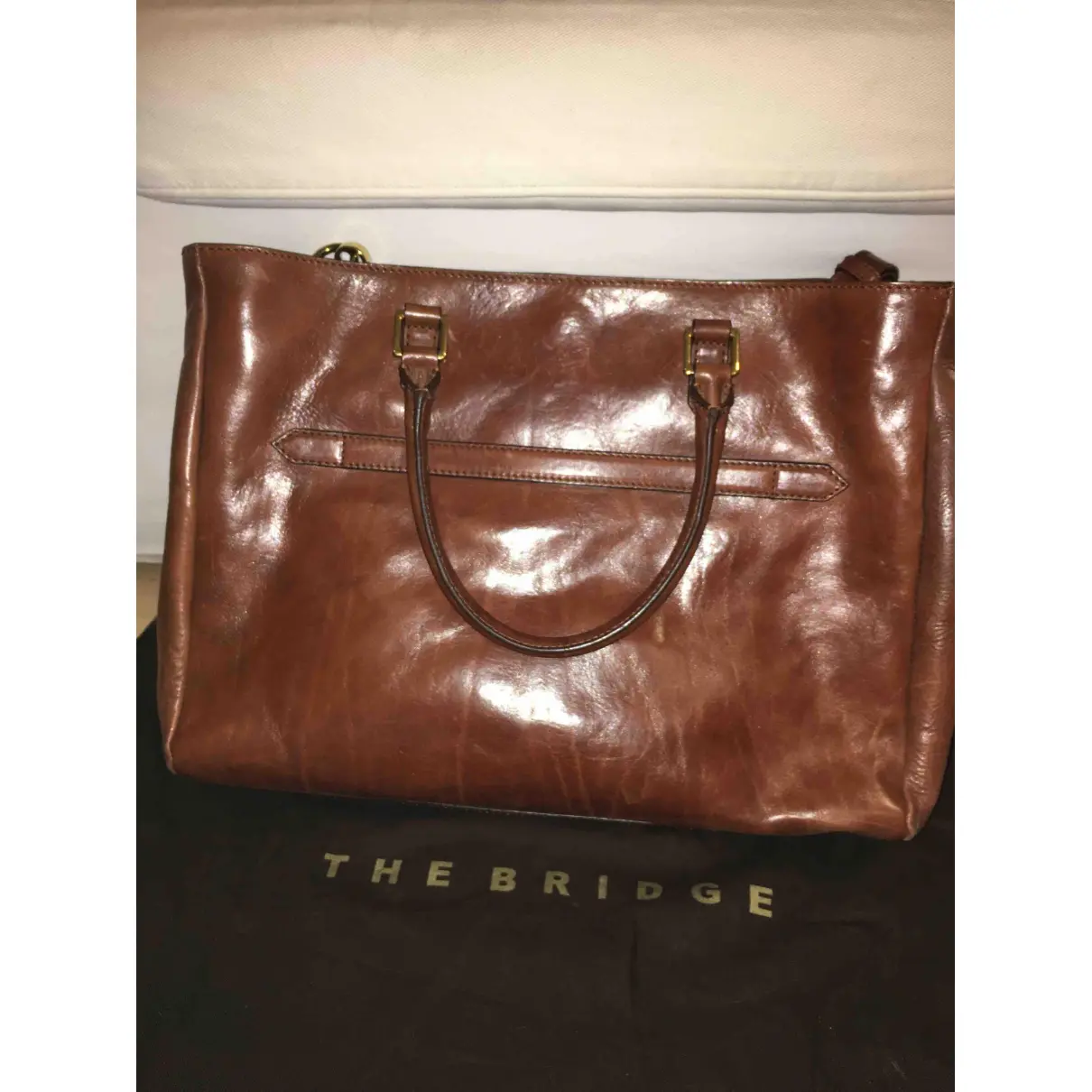 Buy THE BRIDGE Leather handbag online