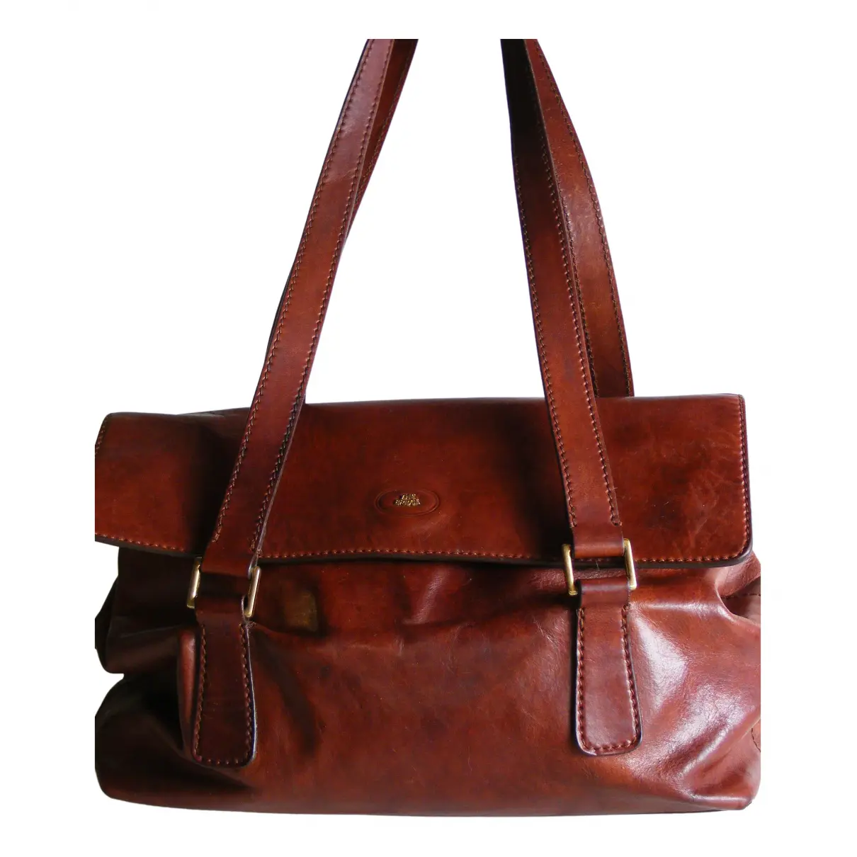 Leather handbag THE BRIDGE - Vintage