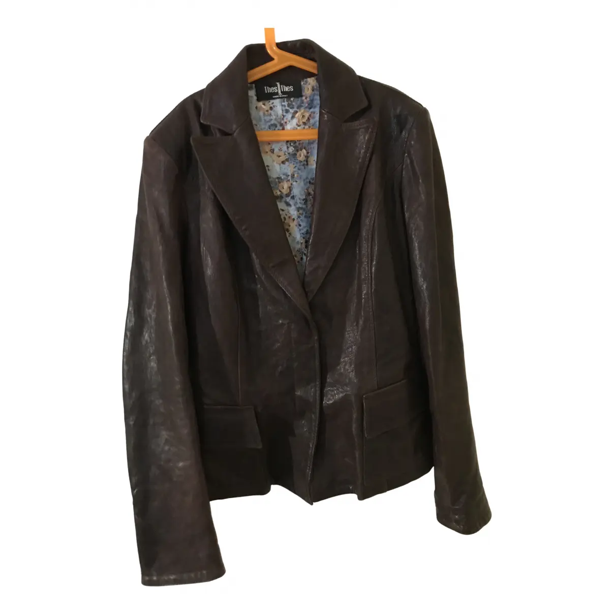 Leather jacket Thes & Thes