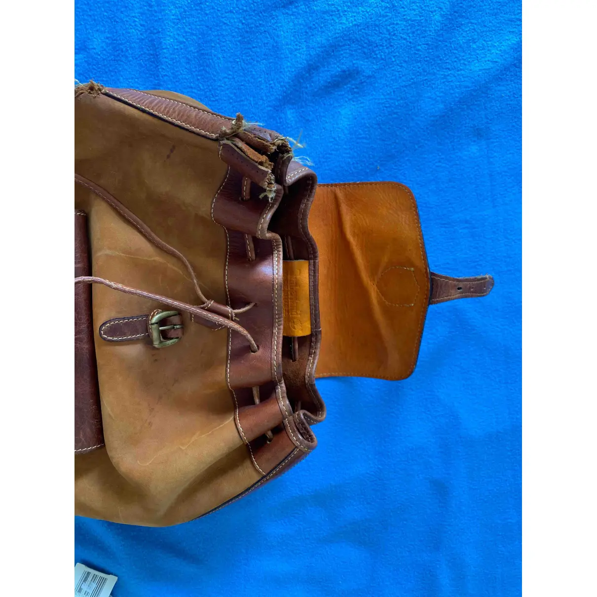 Buy Timberland Leather backpack online