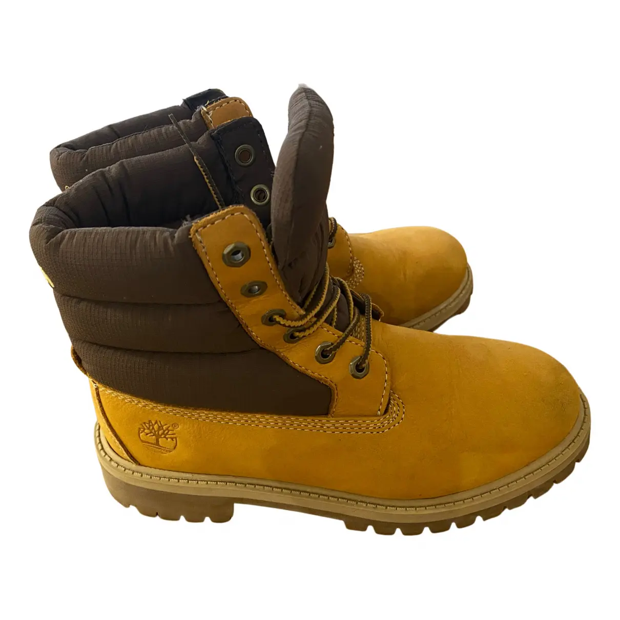 Leather snow boots Timberland