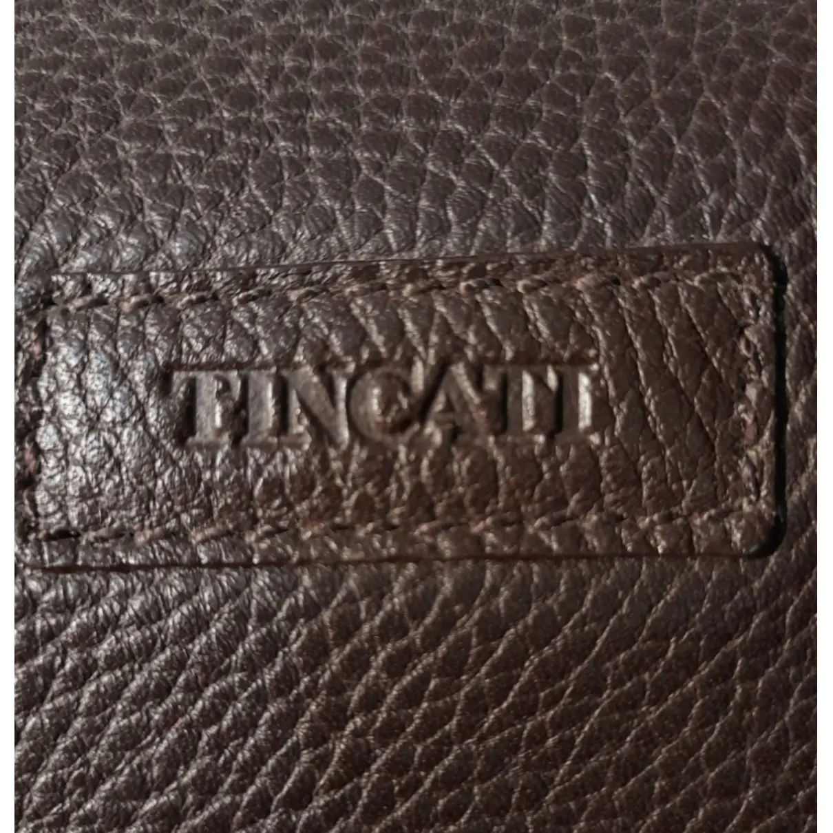 Leather travel bag Tincati