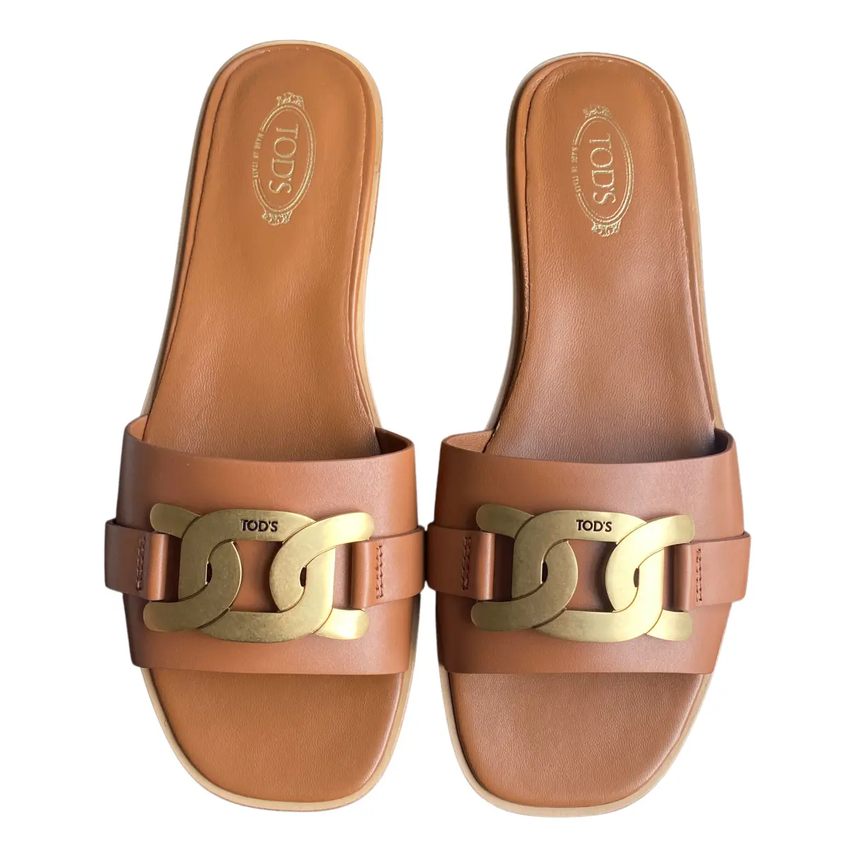 Leather sandal Tod's