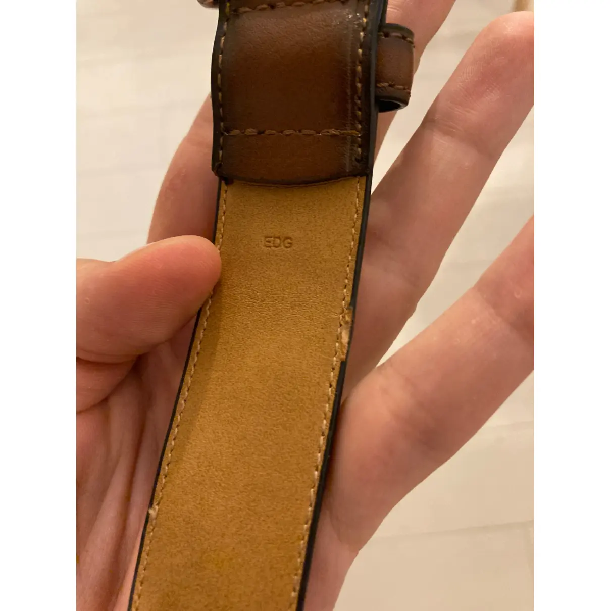 Leather belt Tommy Hilfiger