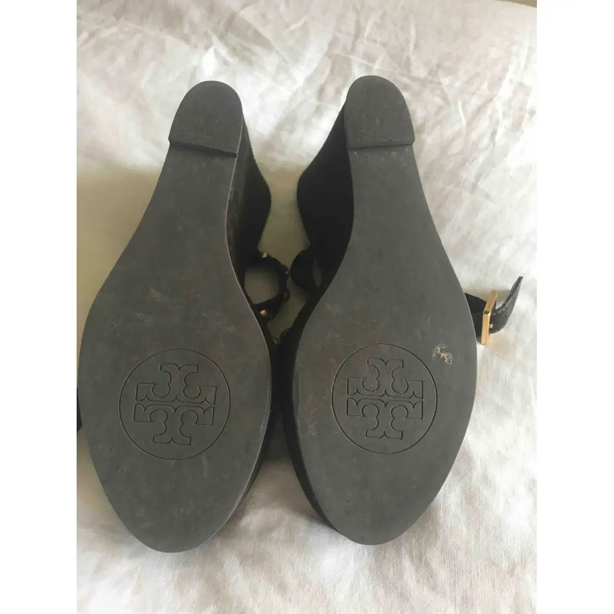 Leather sandals Tory Burch