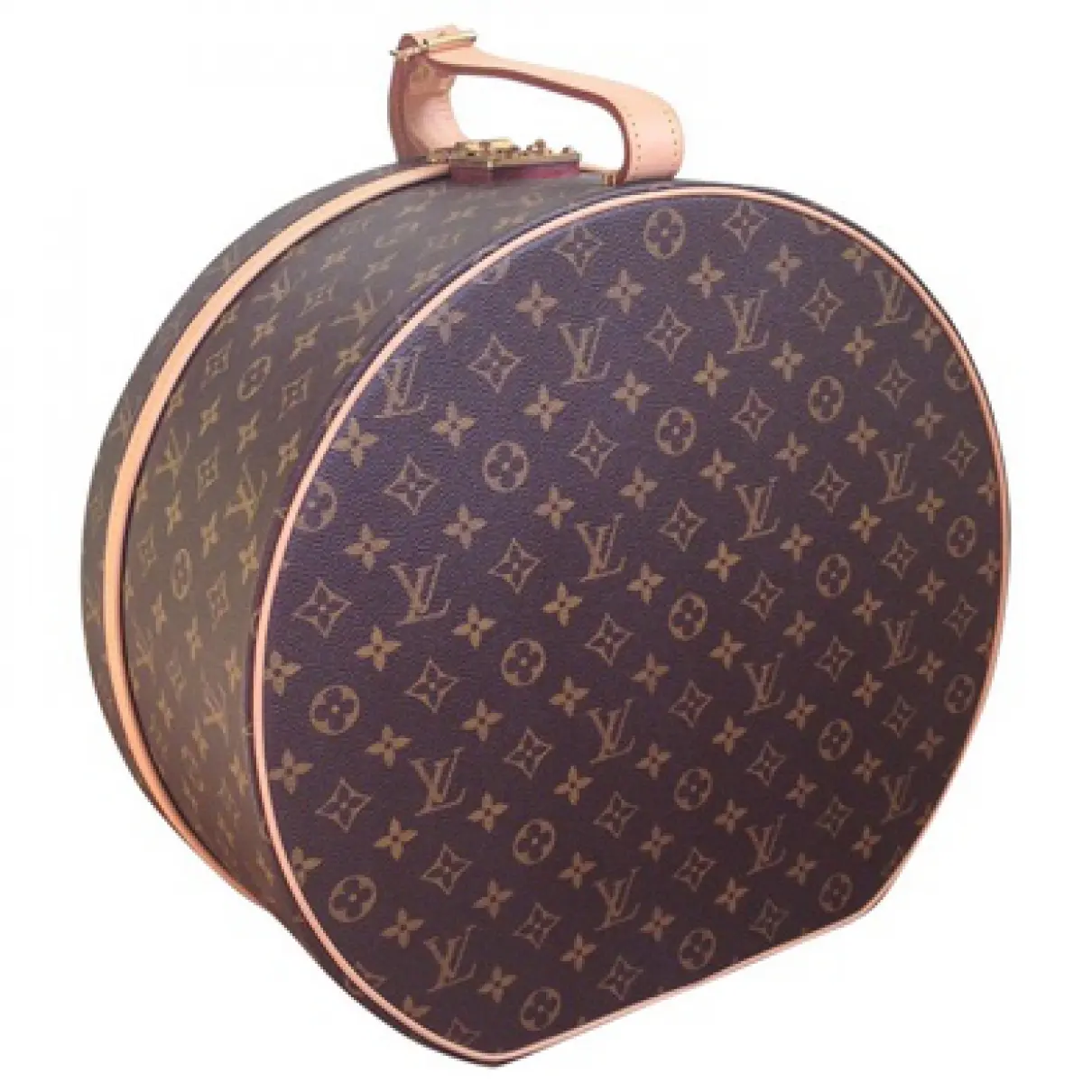 Brown Leather Travel bag Louis Vuitton