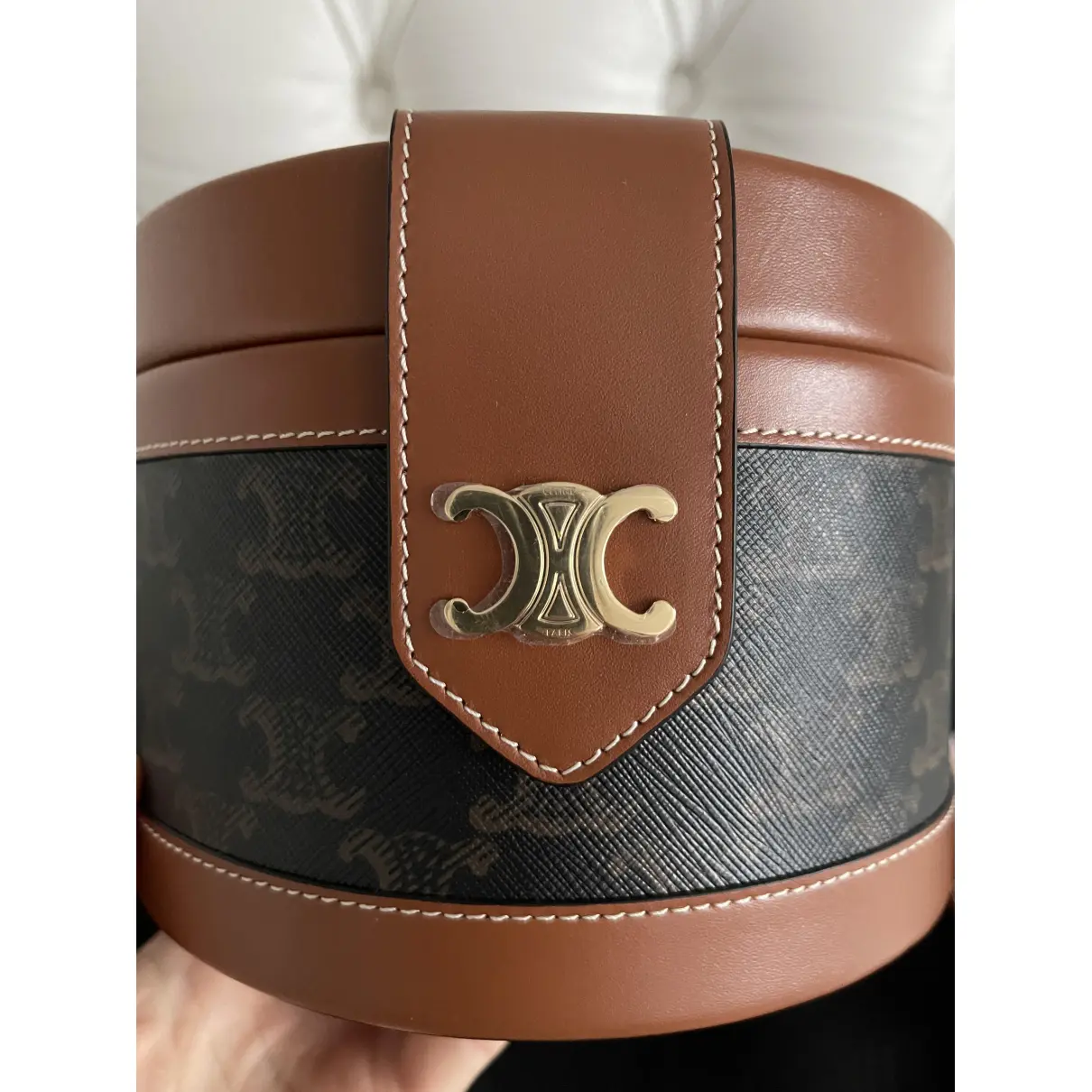 Triomphe leather bag Celine