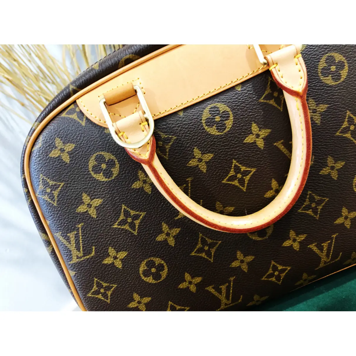 Buy Louis Vuitton Trouville leather handbag online