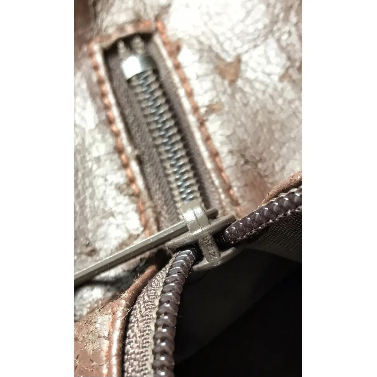 Leather satchel Trussardi