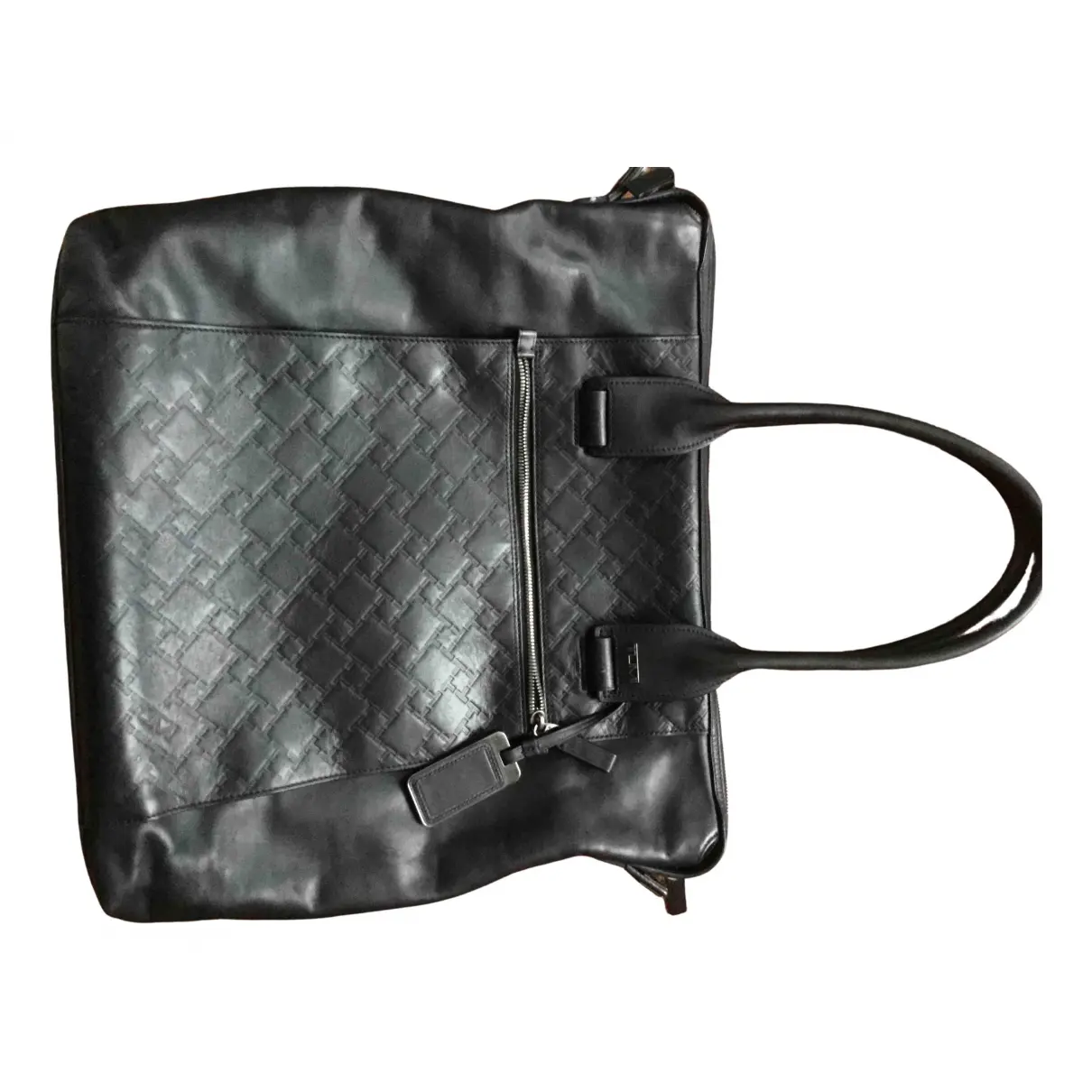Leather handbag Tumi