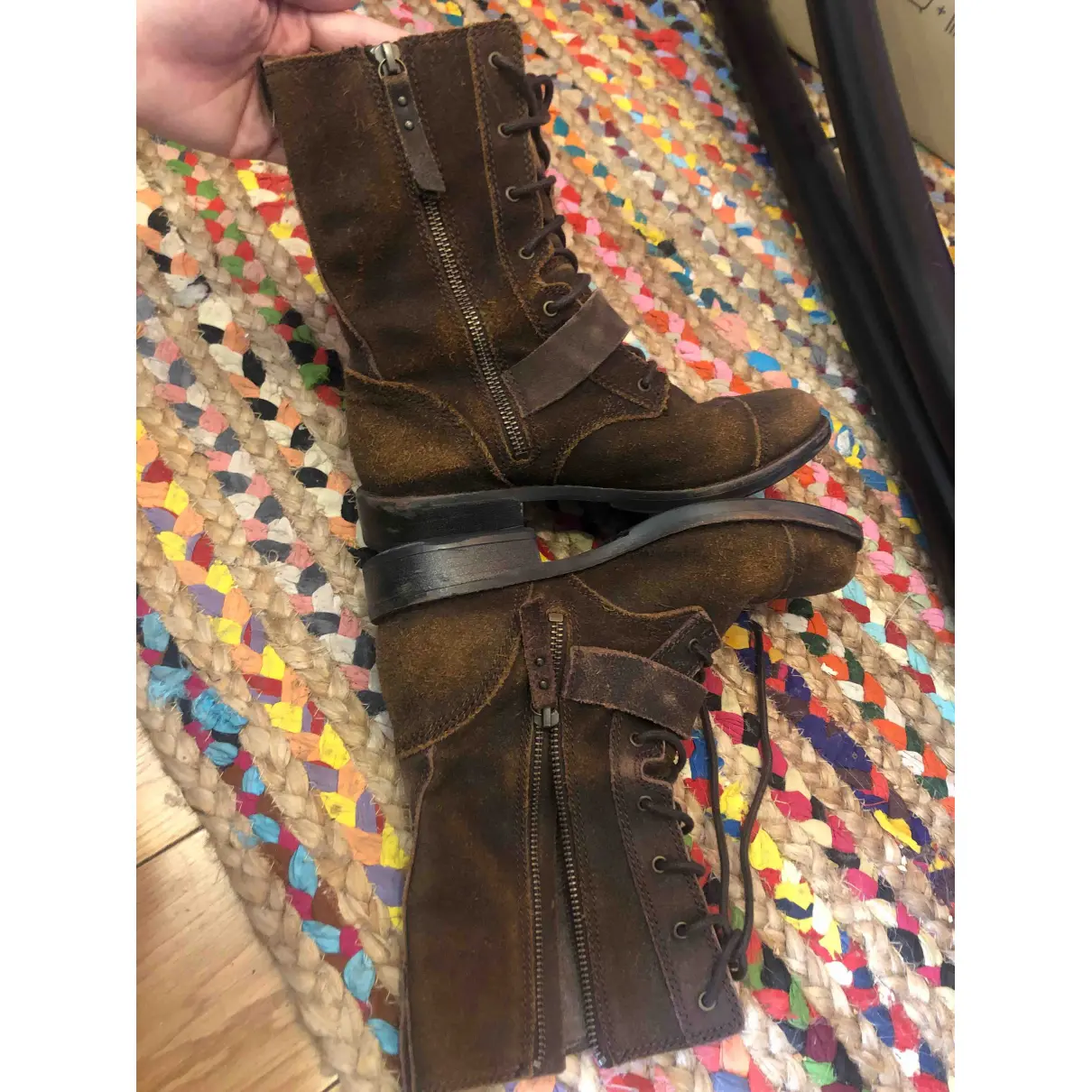Leather western boots Ugg