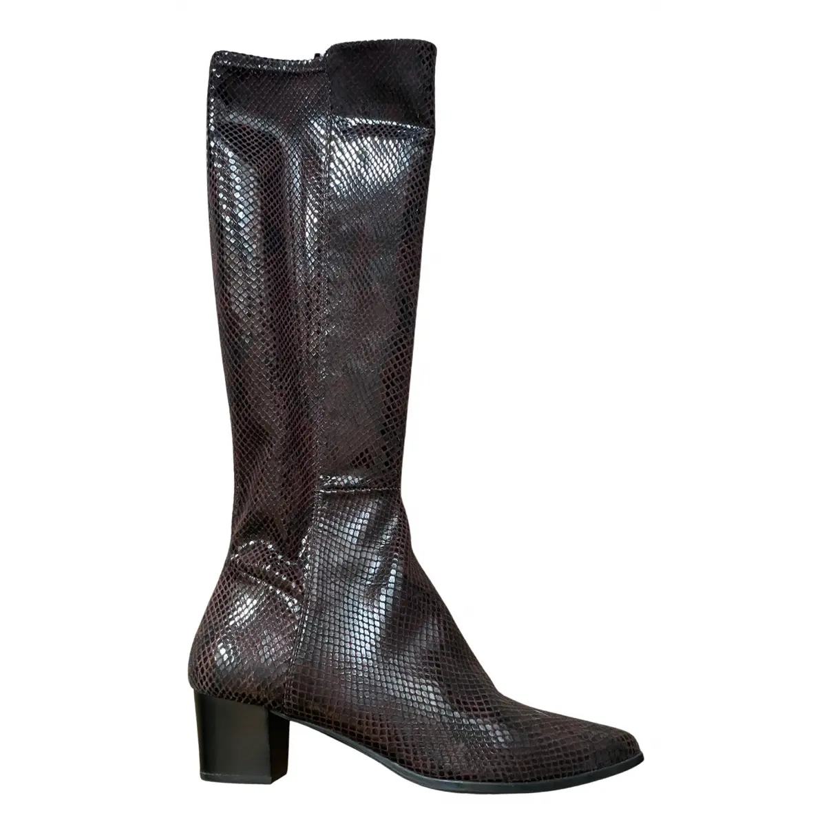 Leather boots Unisa