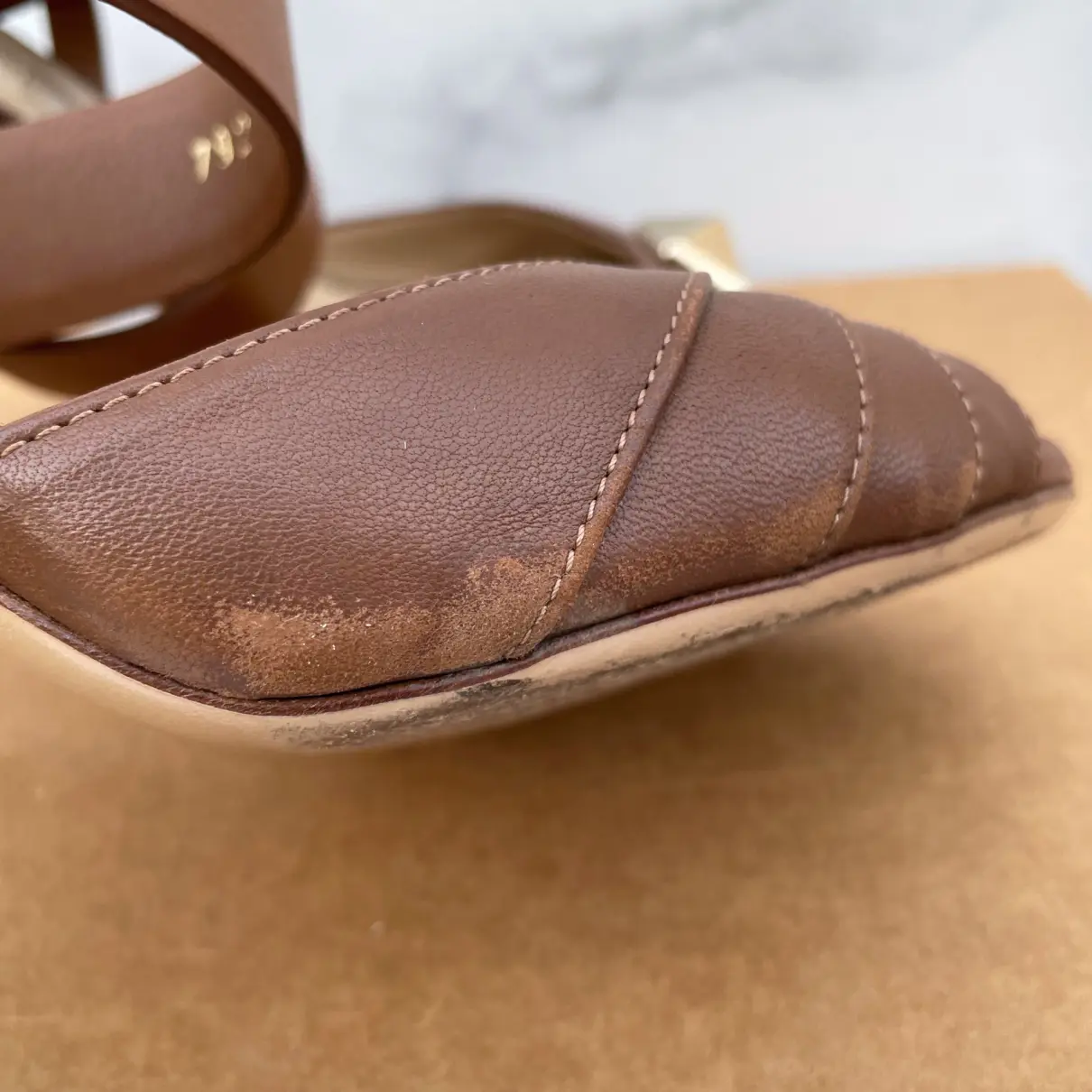 Buy Valentino Garavani Leather sandal online