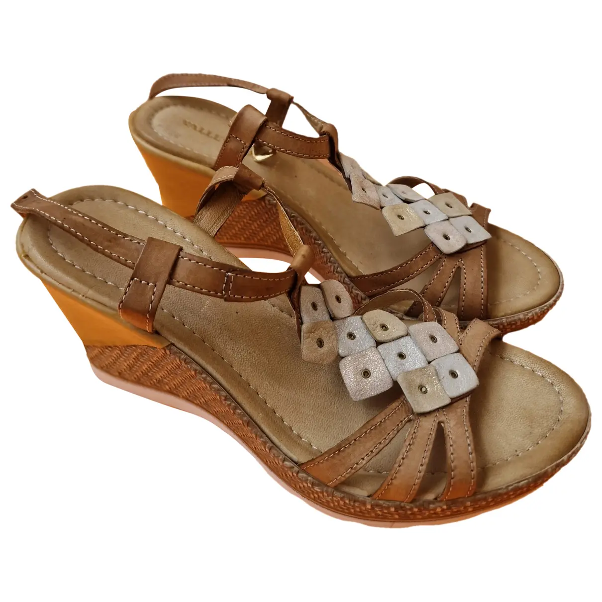 Leather sandals Valleverde