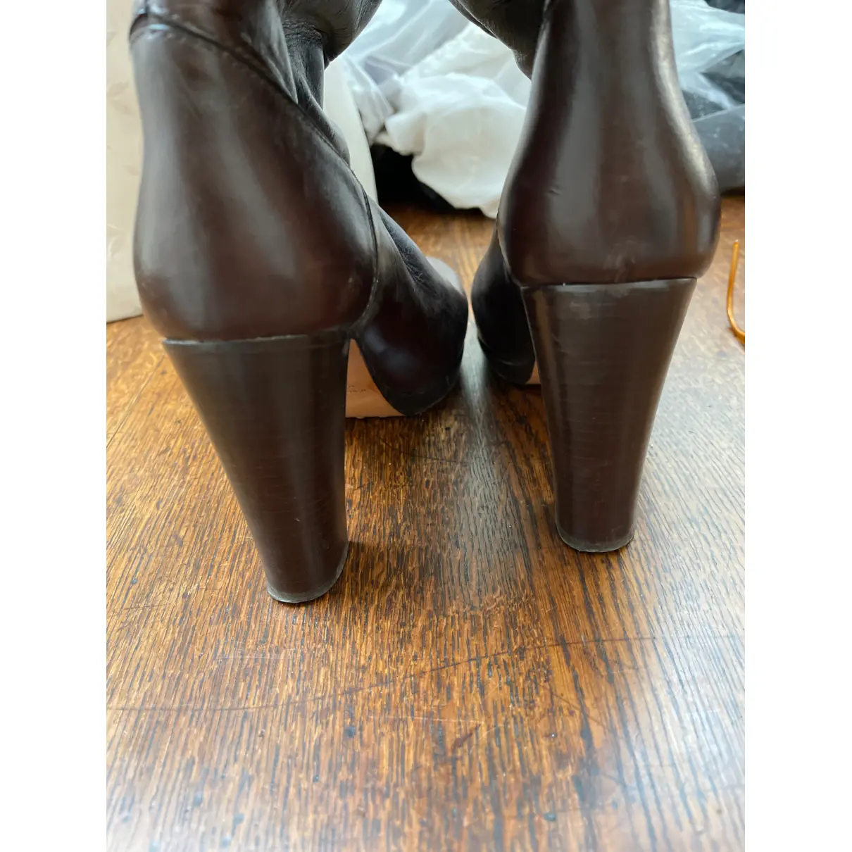 Leather boots Vanessa Bruno