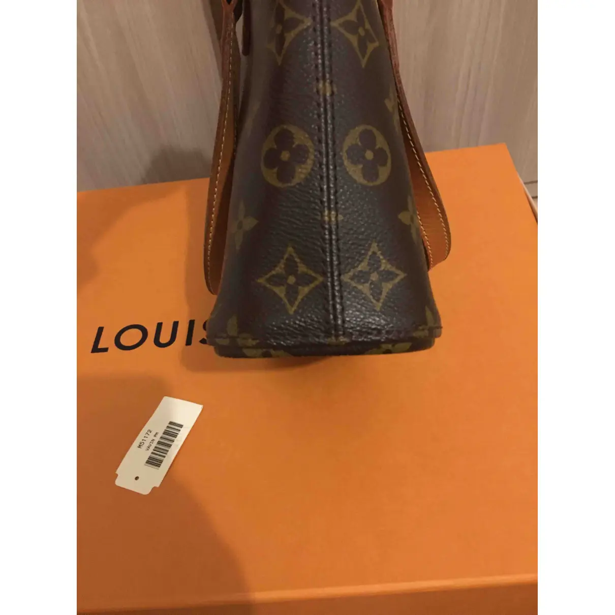 Vavin Vintage leather handbag Louis Vuitton