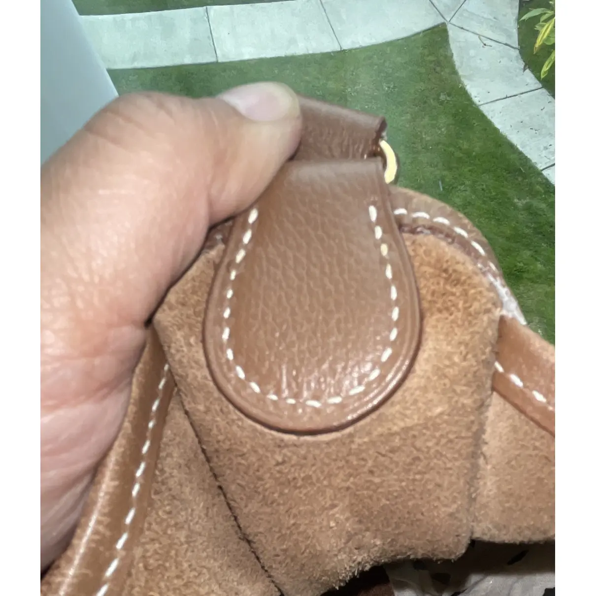Vespa leather handbag Hermès - Vintage