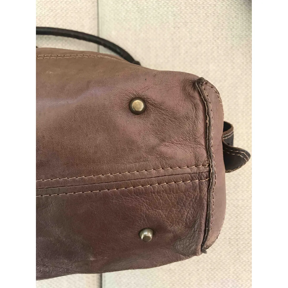 Leather handbag Vic Matié