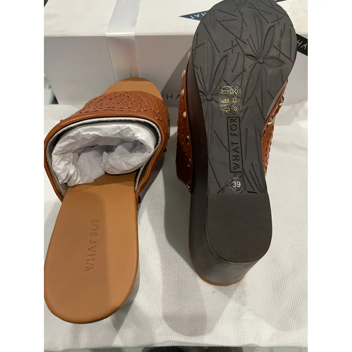 Luxury WHAT FOR Mules & Clogs Women