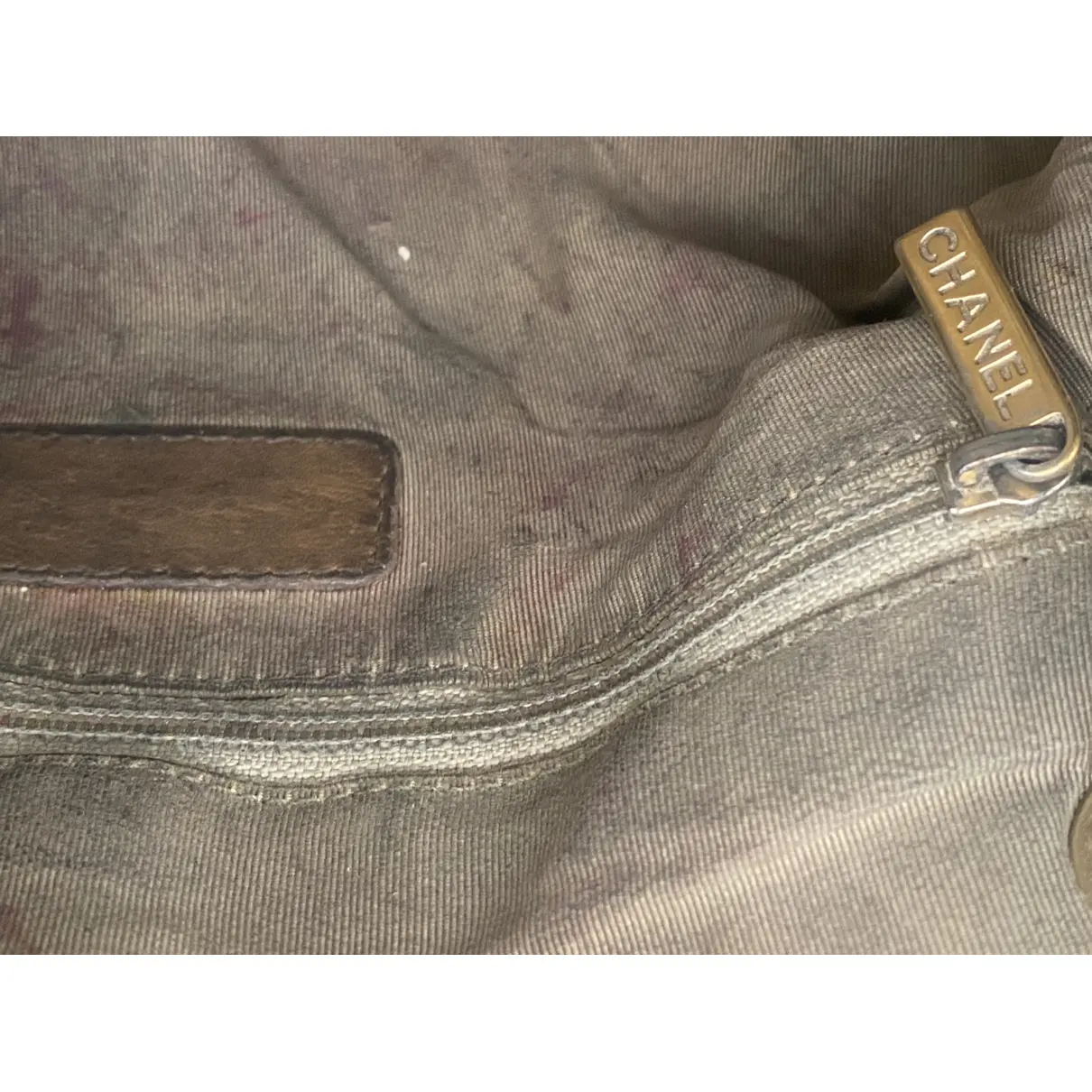 Wild Stitch leather handbag Chanel