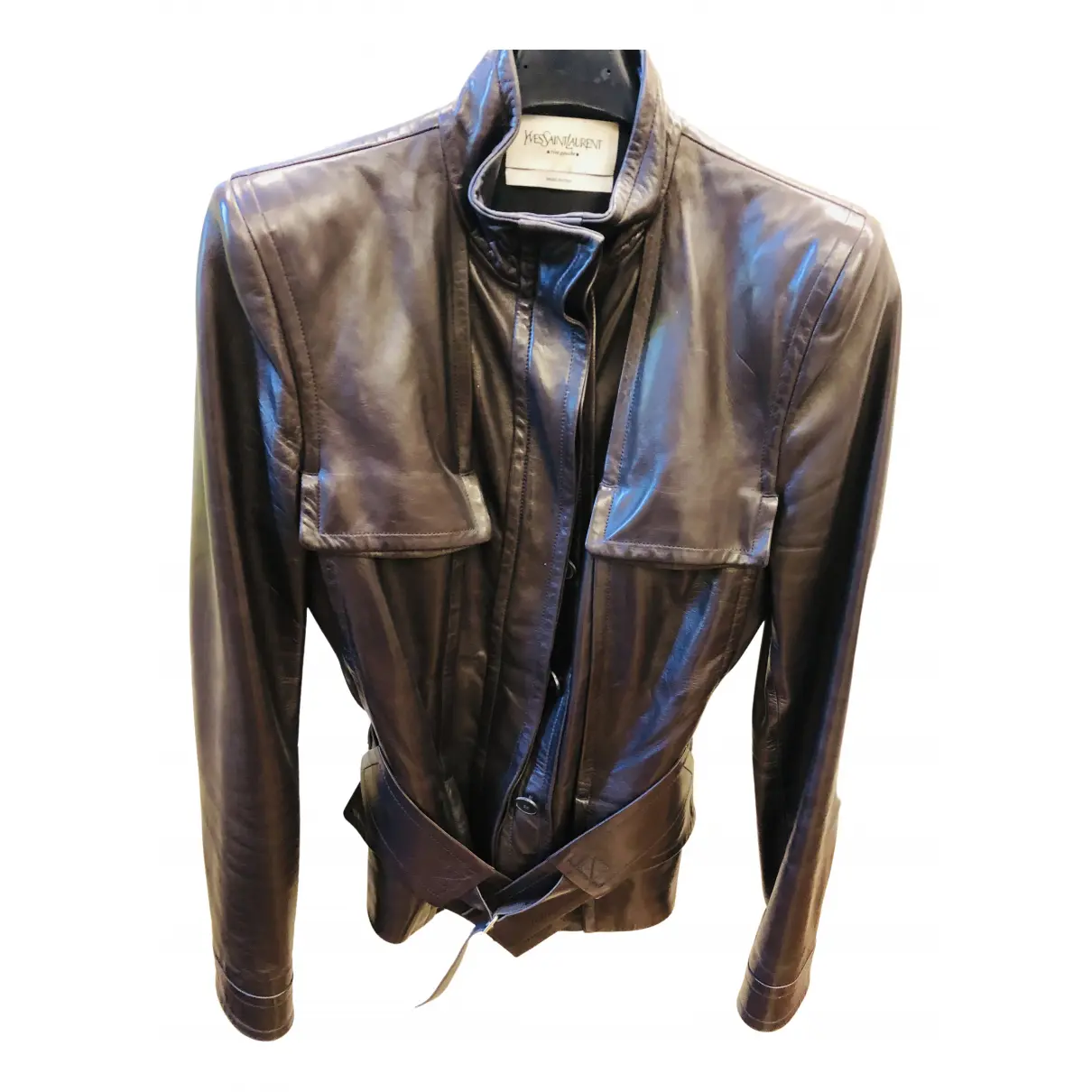 Leather jacket Yves Saint Laurent