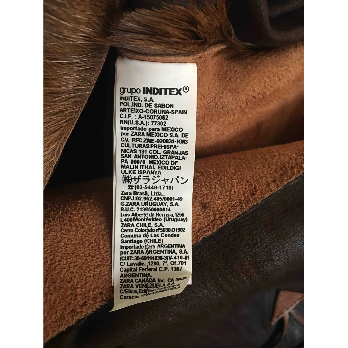 Buy Zara Leather crossbody bag online