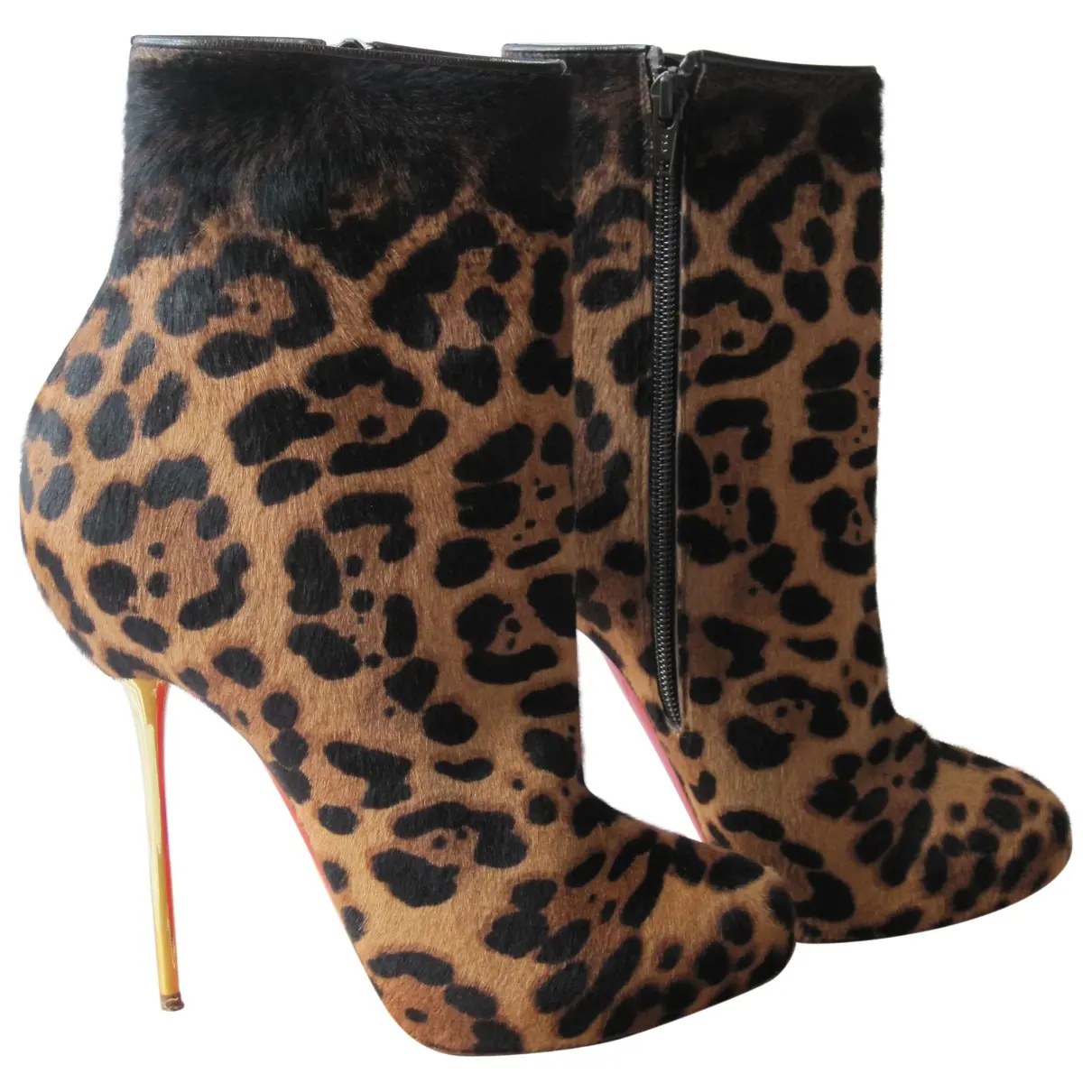 Leopard print Ankle boots Christian Louboutin