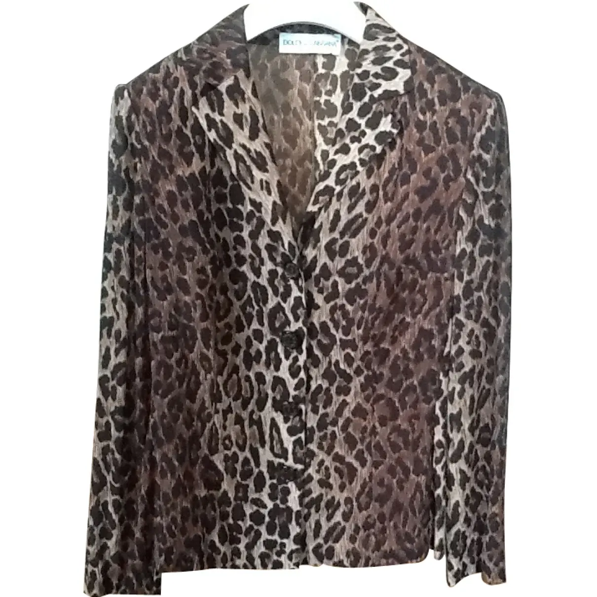Leopard print Silk Jacket Dolce & Gabbana