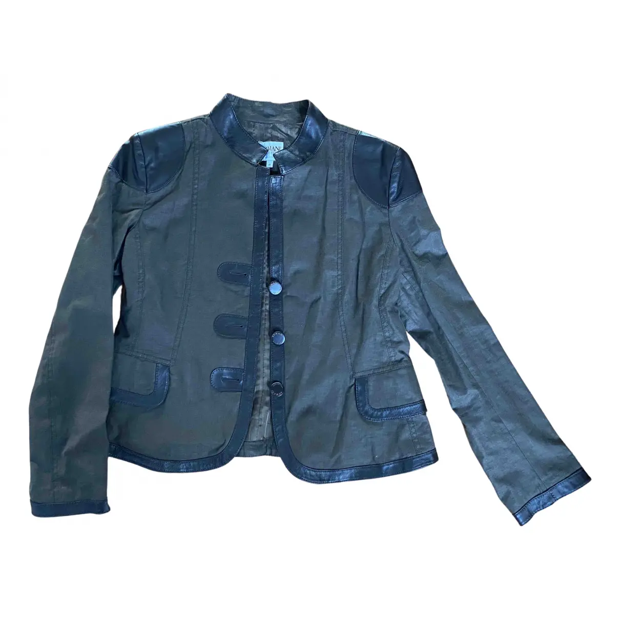 Linen jacket Armani Collezioni