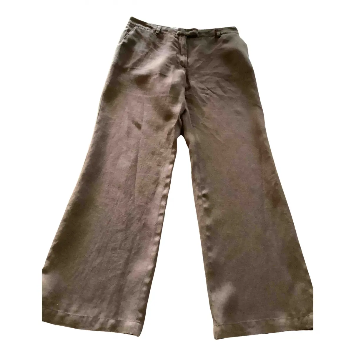Linen large pants Henry Cotton