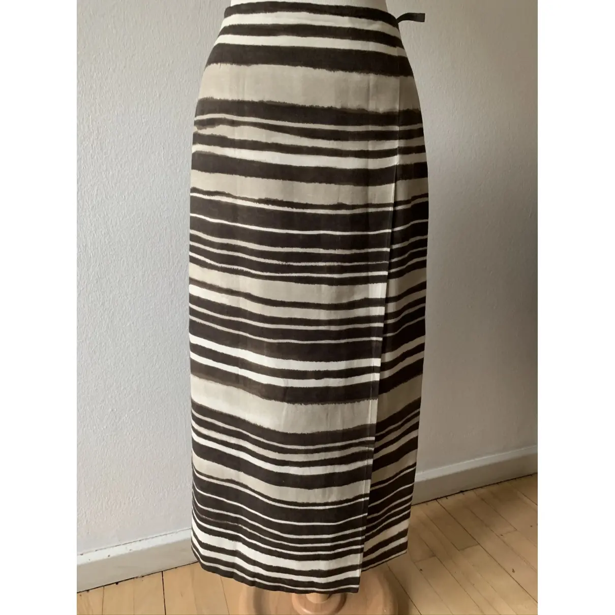 Linen mid-length skirt Jaeger