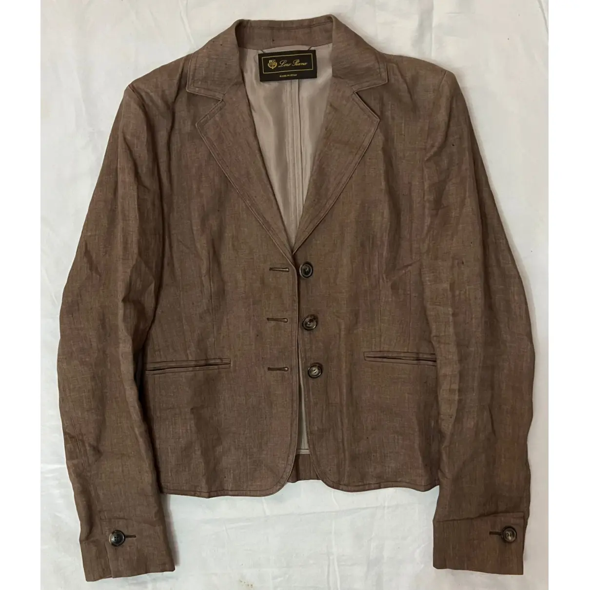 Linen suit jacket Loro Piana