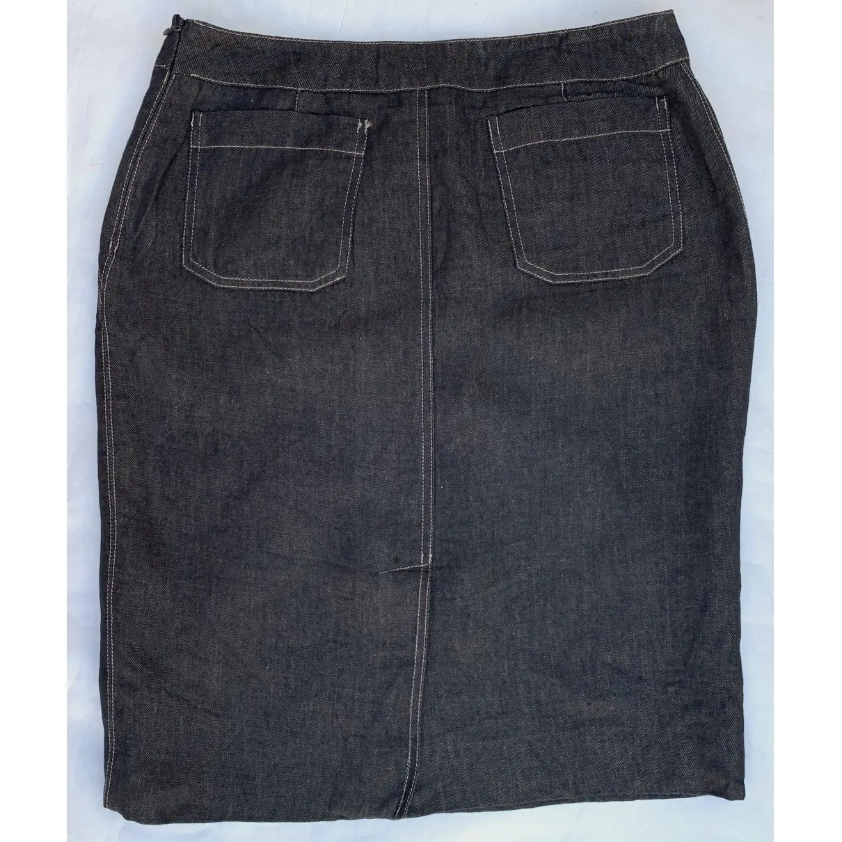 Buy Max Mara Linen mini skirt online
