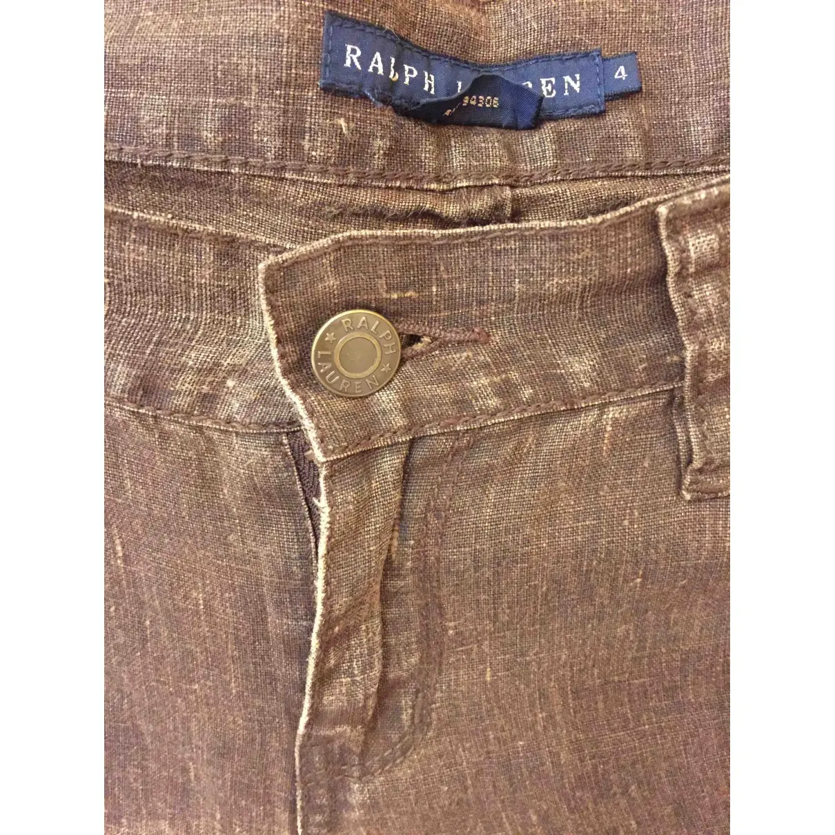 Ralph Lauren Collection Linen trousers for sale