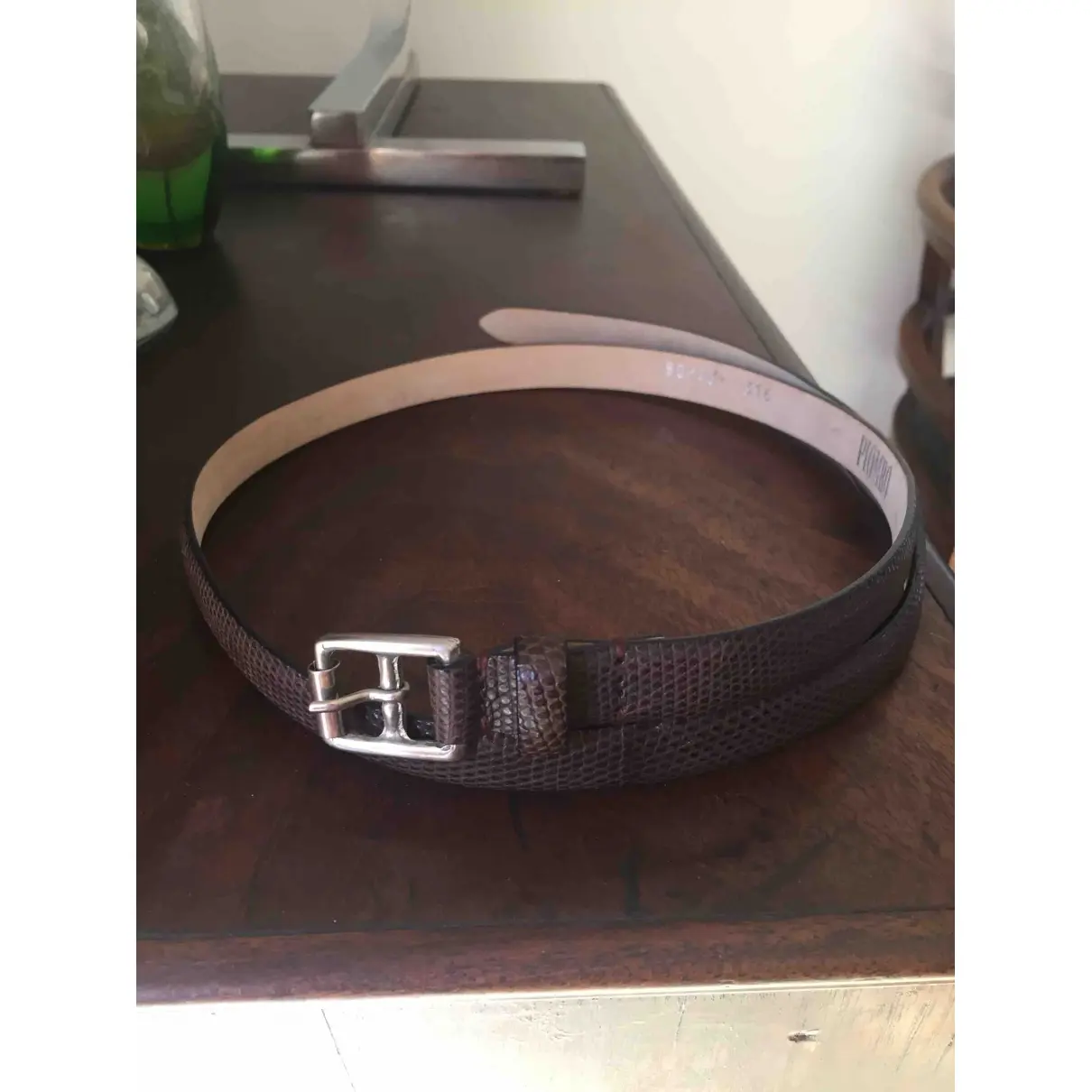 Piombo Lizard belt for sale - Vintage