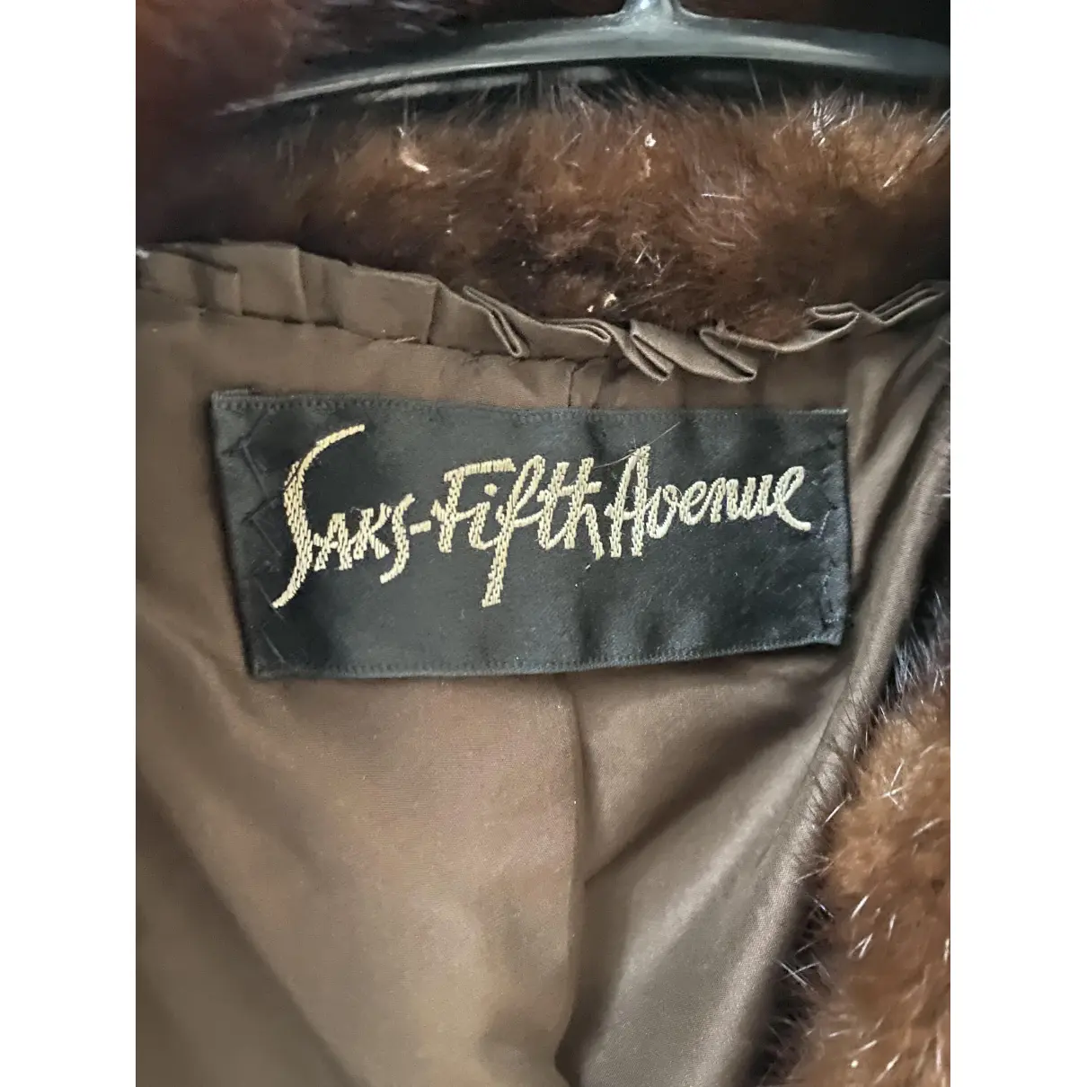 Mink jacket Saks Fifth Avenue Collection