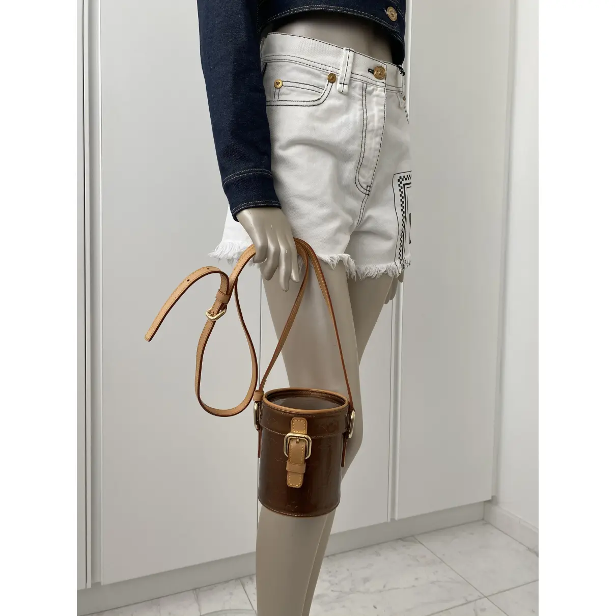 Astor patent leather crossbody bag Louis Vuitton - Vintage