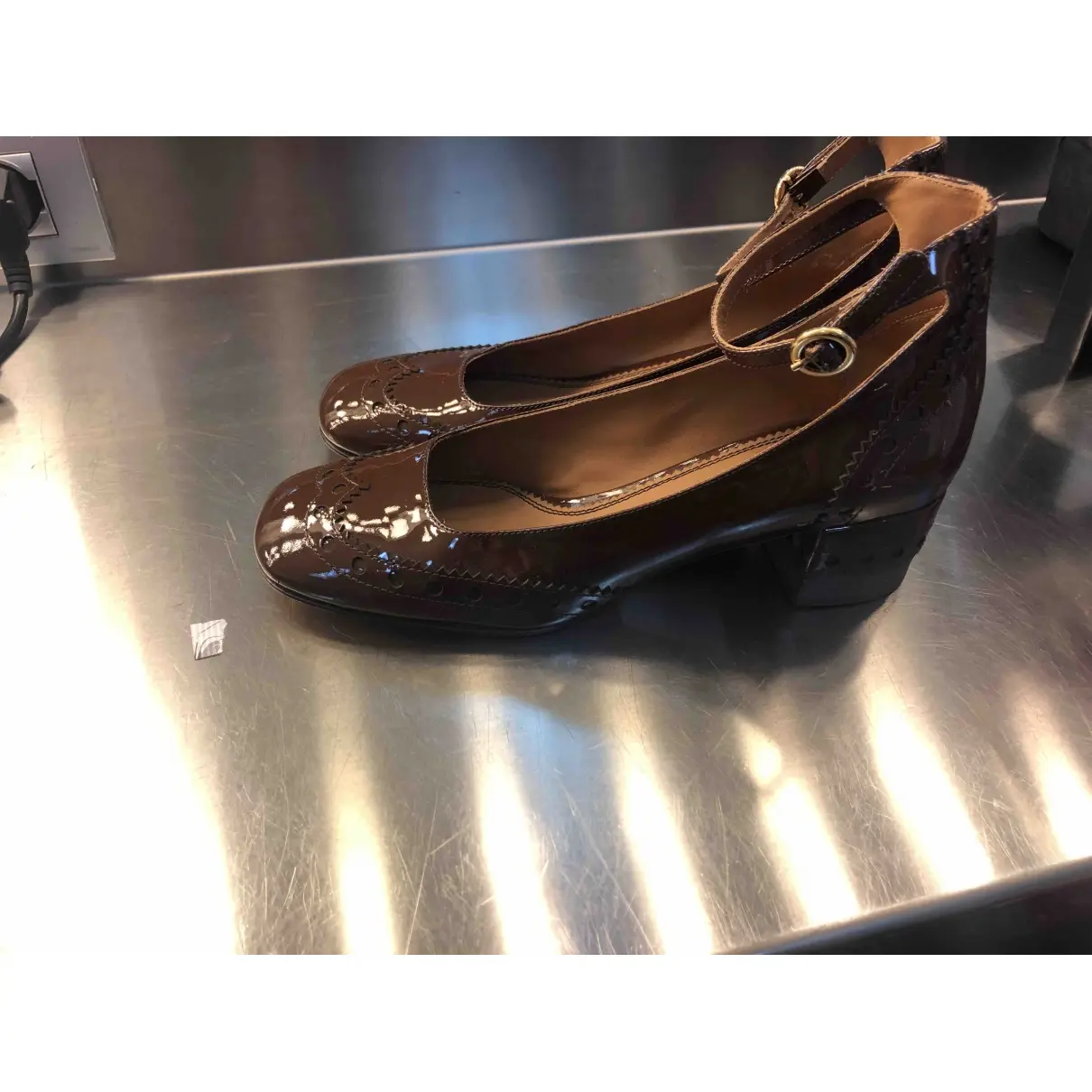 Chloé Patent leather heels for sale
