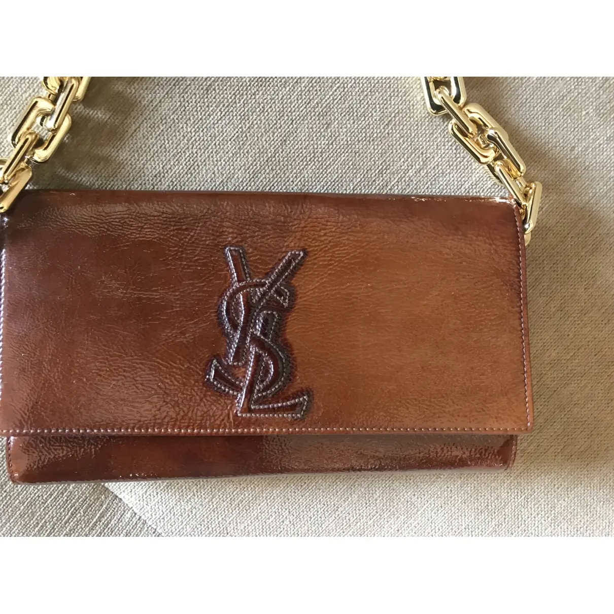 Chyc patent leather crossbody bag Yves Saint Laurent - Vintage