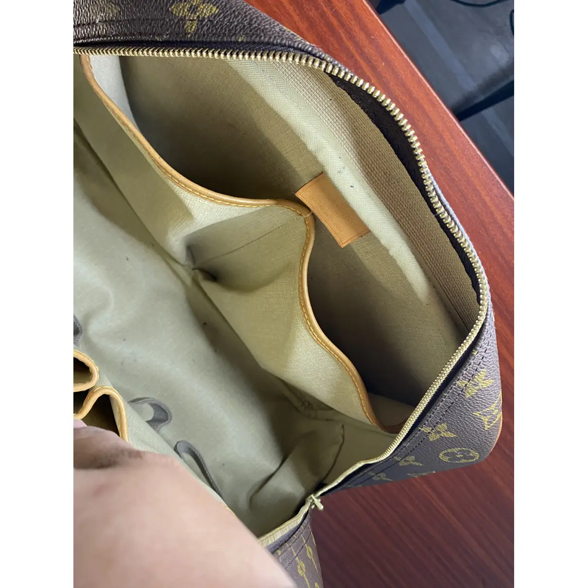 Deauville patent leather bag Louis Vuitton