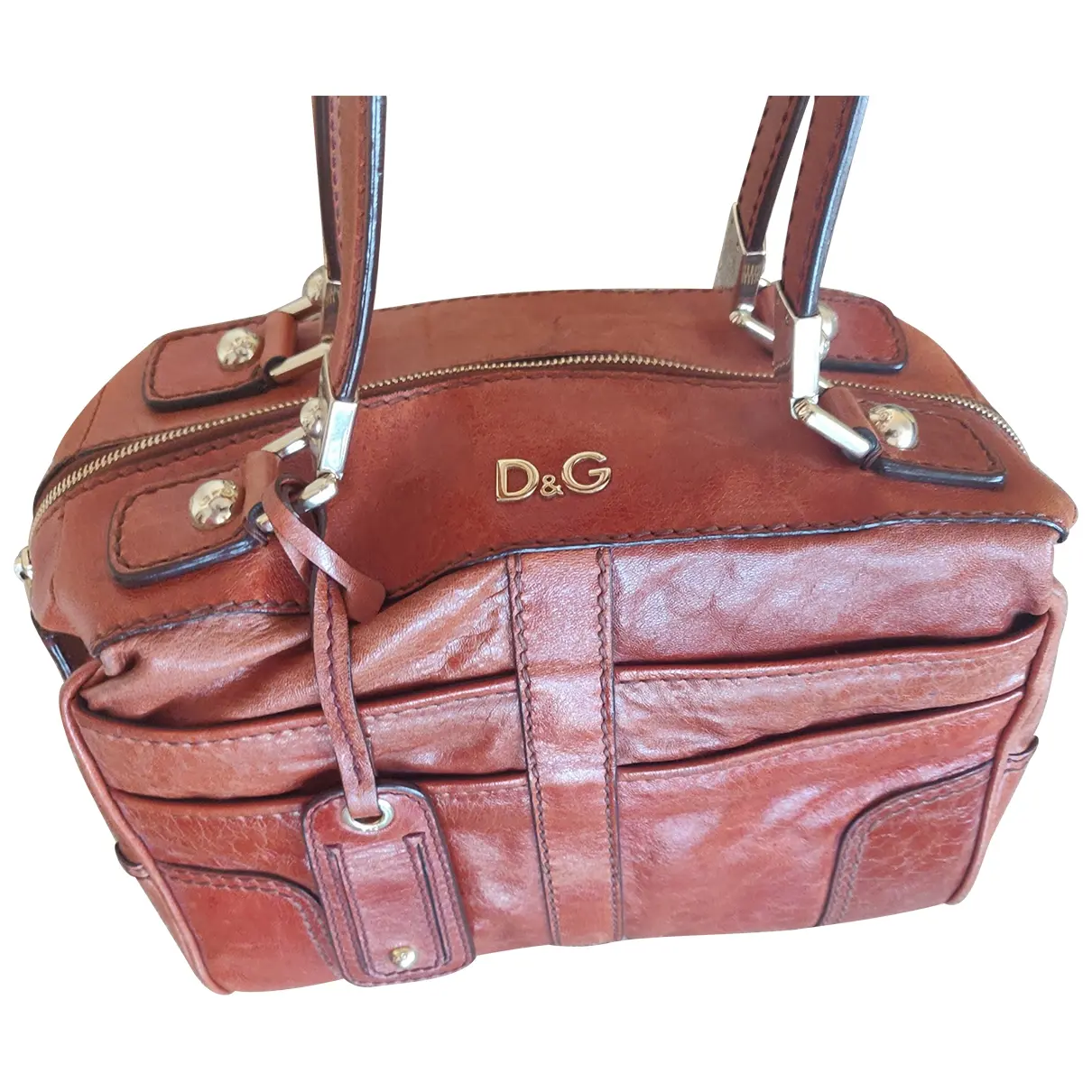 Patent leather bag D&G