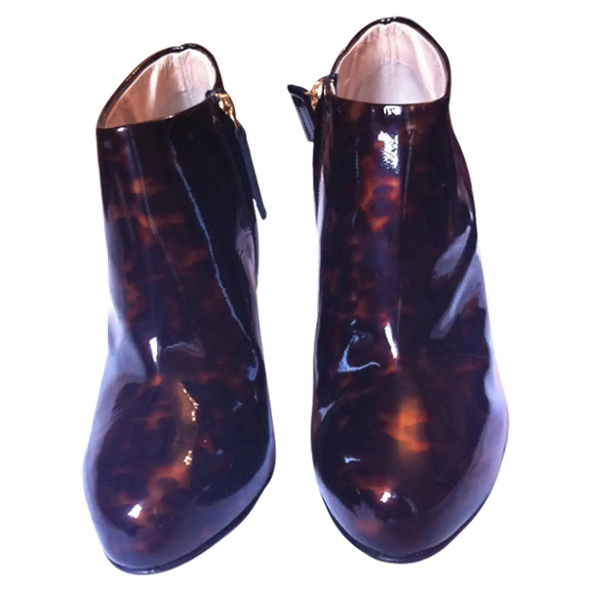 Giuseppe Zanotti Patent leather ankle boots for sale