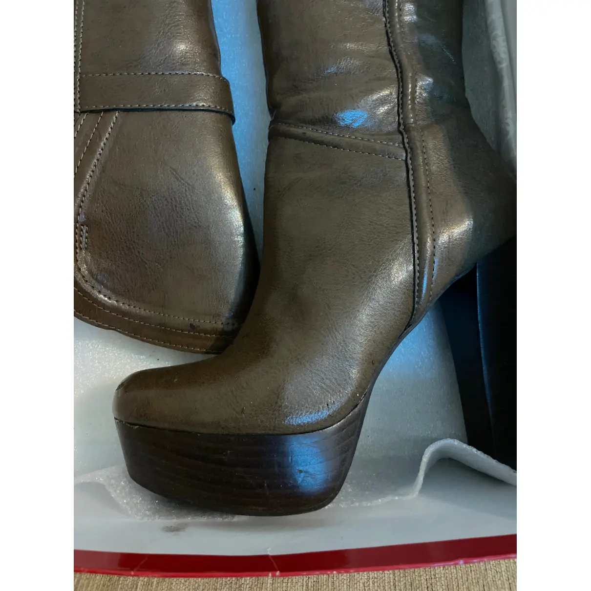Buy GUESS Patent leather boots online