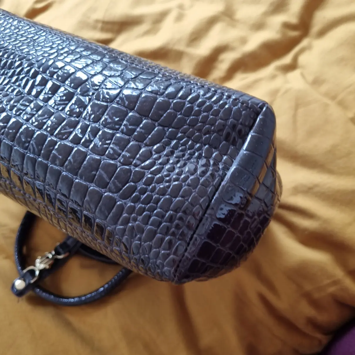 Patent leather handbag Harrods