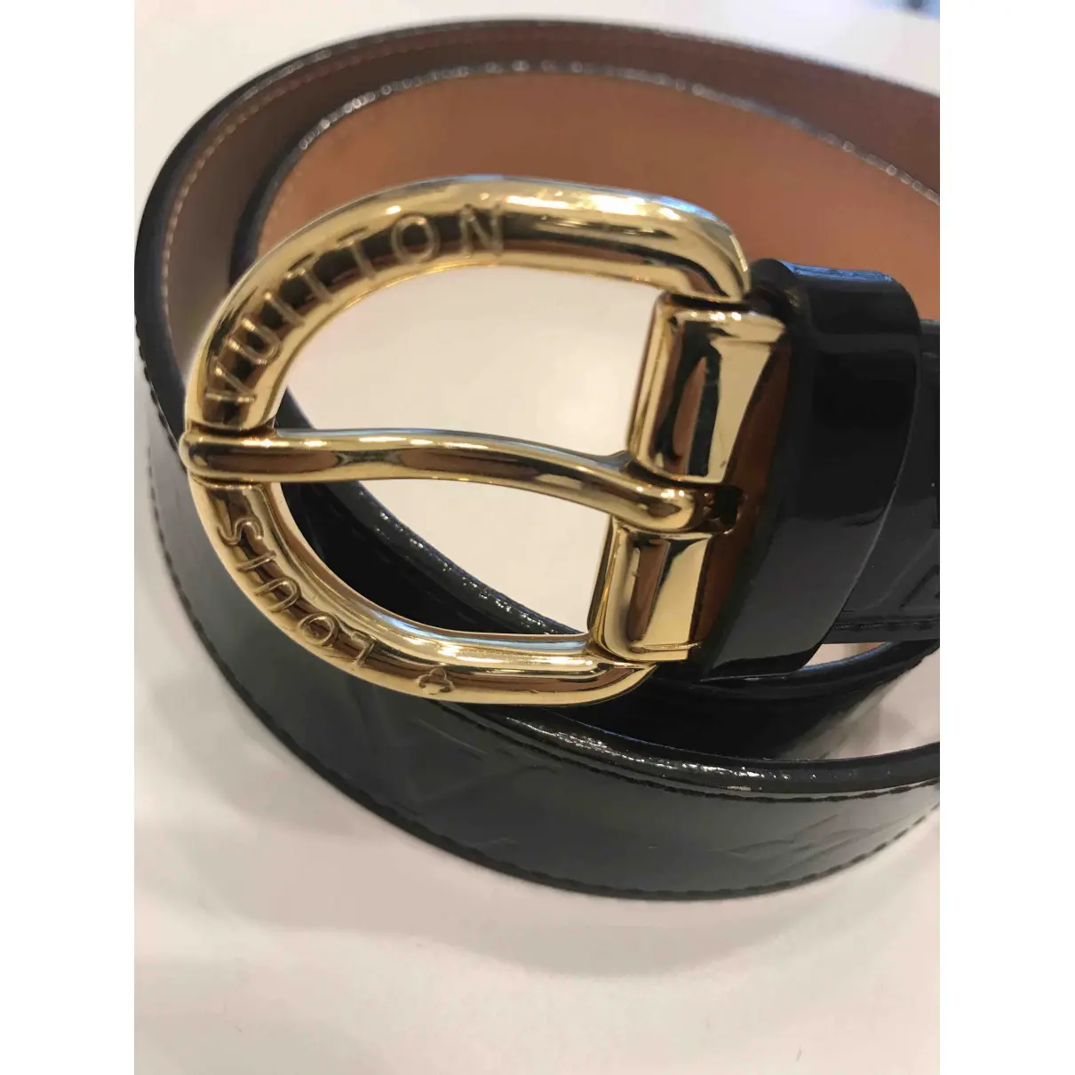 Buy Louis Vuitton Patent leather belt online